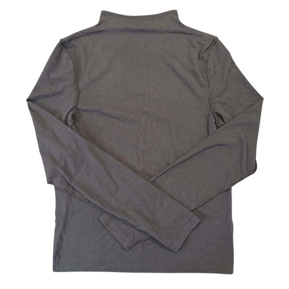 NWOT We The Free Black Mock Neck Long Sleeve Top, Women's Size XL